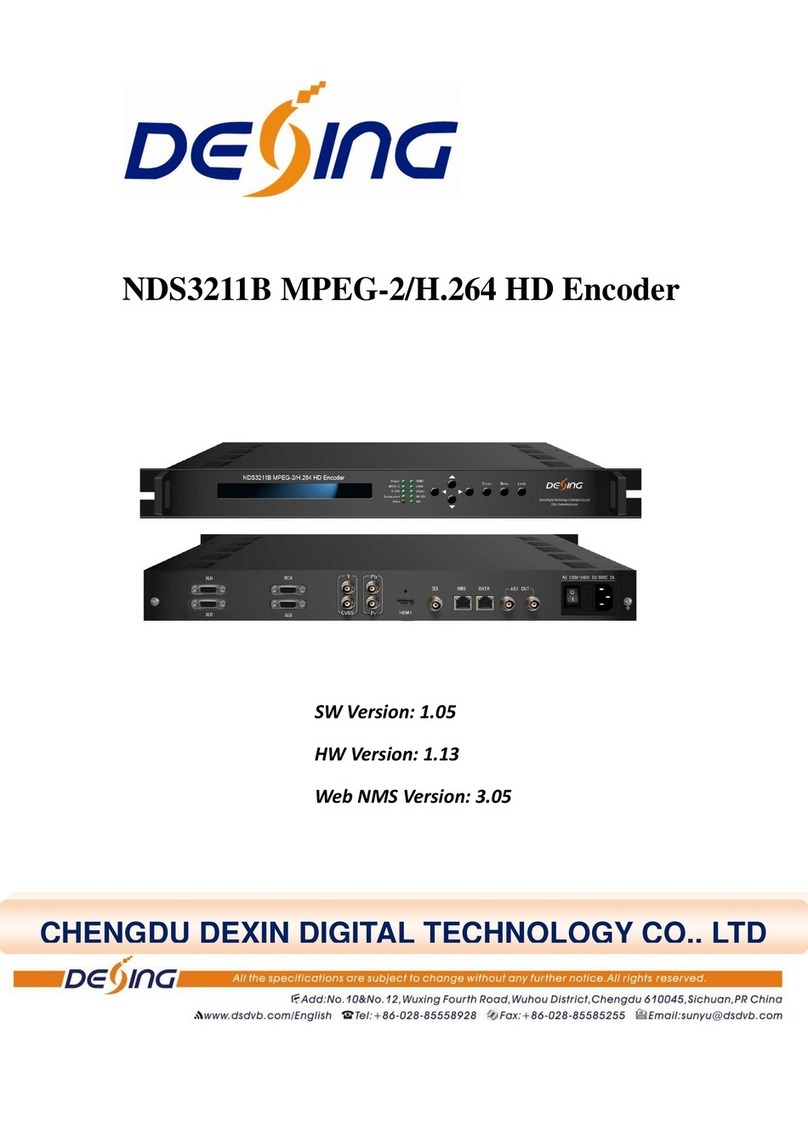 Dexing NDS3211B manual