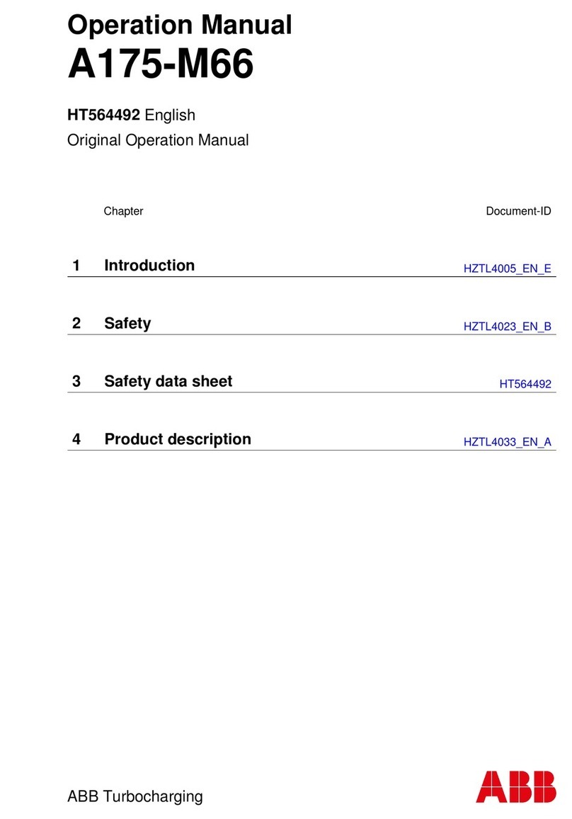 ABB HT564492 Operation manual
