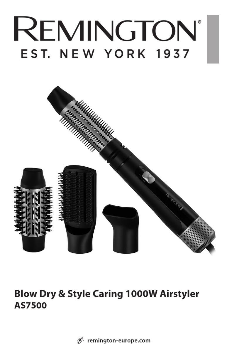 Remington AS7500 User manual