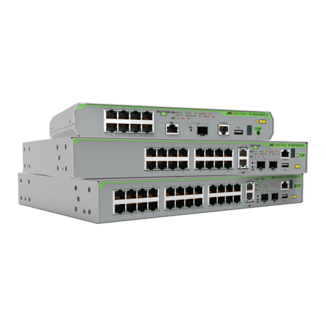 Allied Telesis CentreCOM GS970EMX Series installation guide