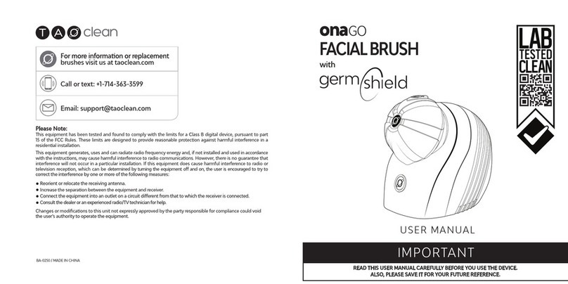 Tao Clean Ona Go user manual