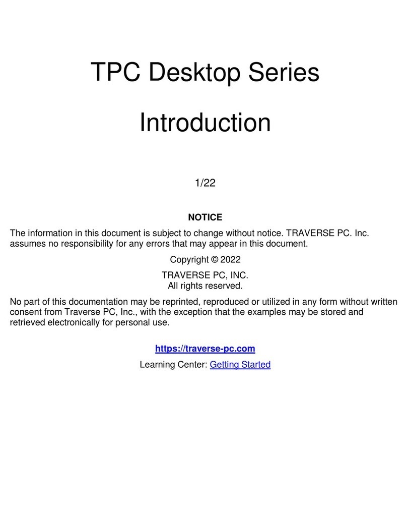 Traverse TPC Desktop Series introduction
