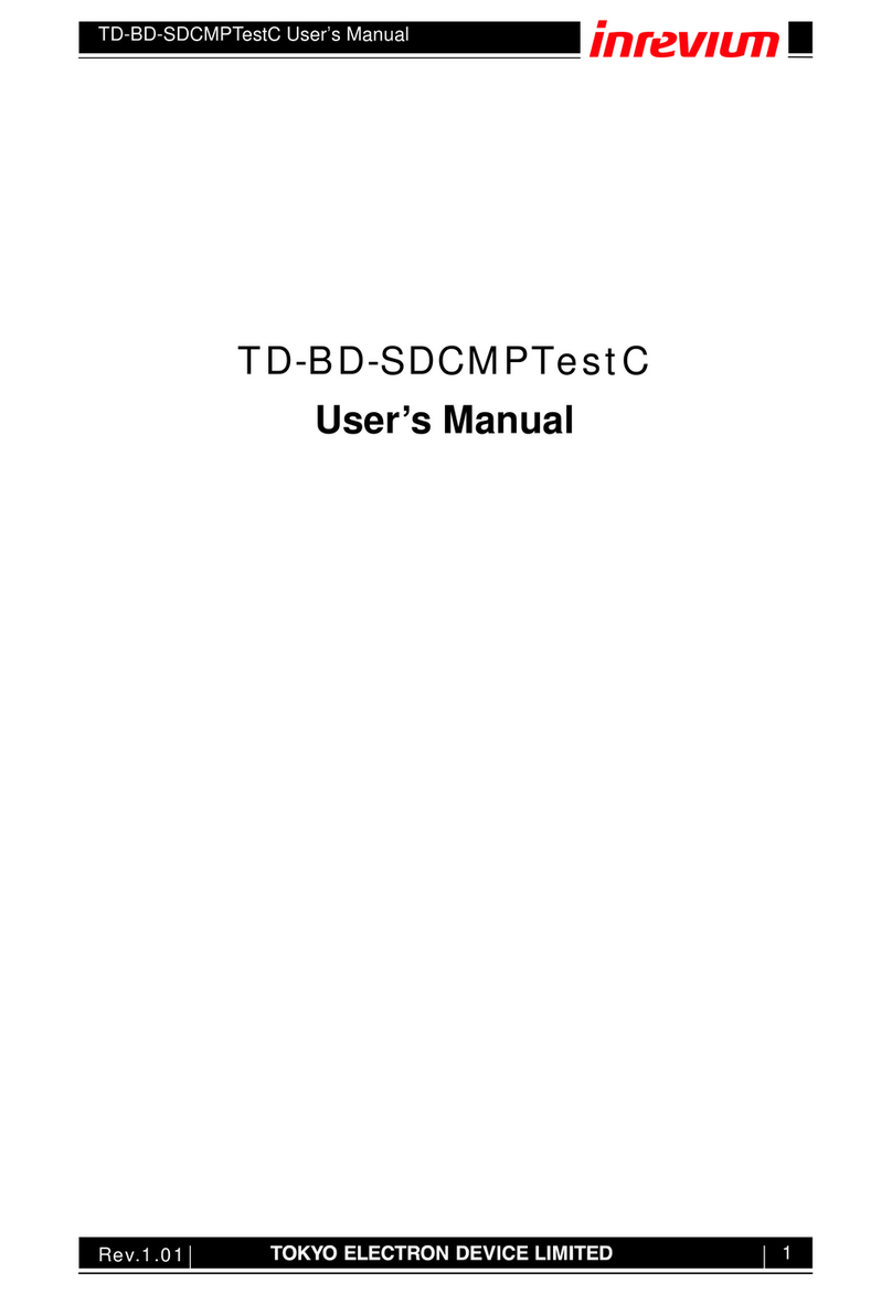 Inrevium TD-BD-SDCMPTestC user manual