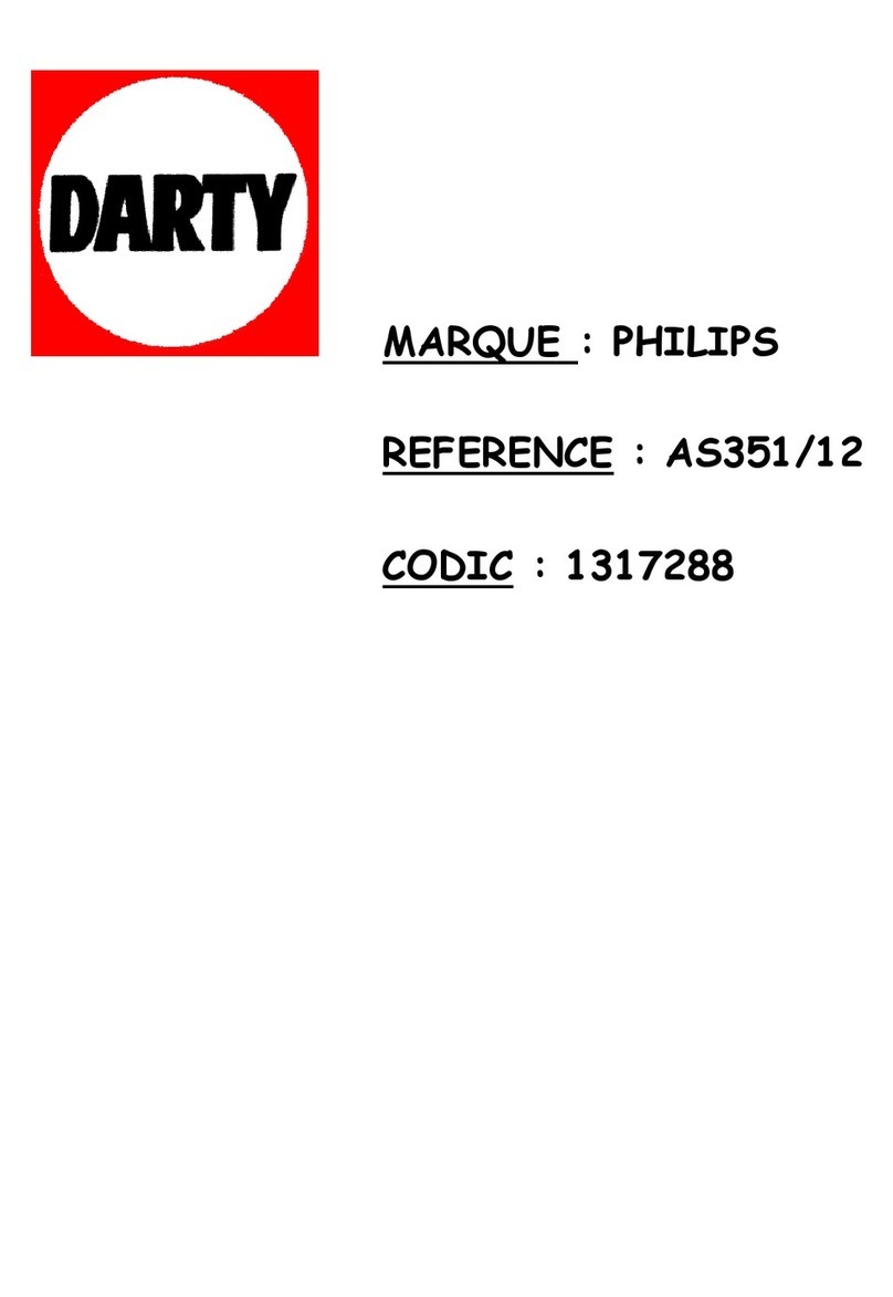 Philips AS351/12 User manual