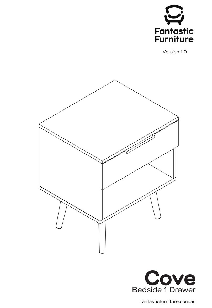 fantastic furniture Cove manual