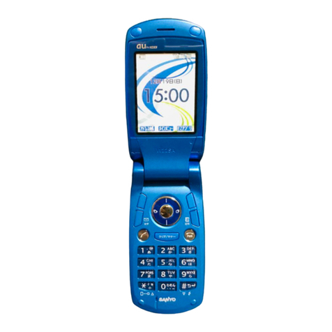 Sanyo au W22SA Installation guide