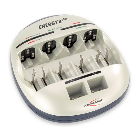 ANSMANN ENERGY 8 PLUS User manual ANSMANN ENERGY 8 PLUS User manual