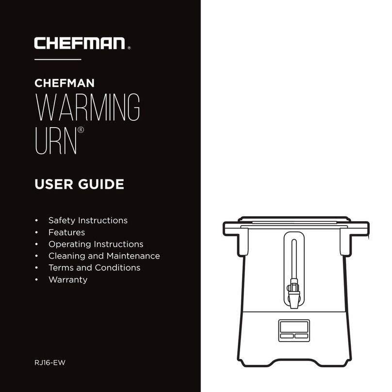 Chefman WARMING URN user guide