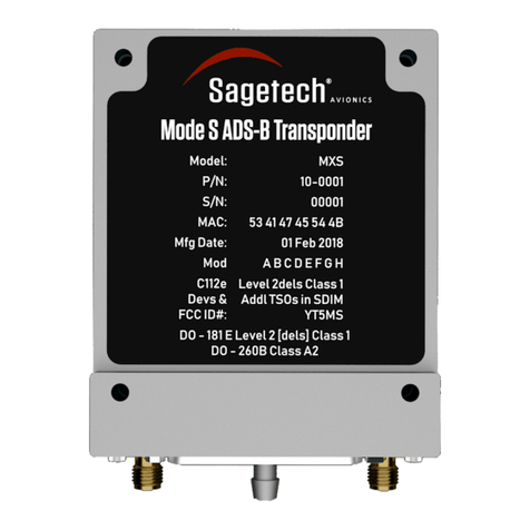 Sagetech MXS installation manual