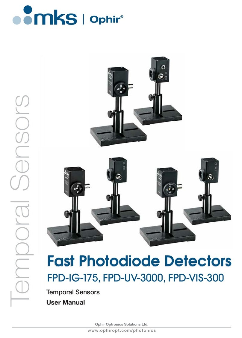 MKS Ophir FPD-IG-175 user manual