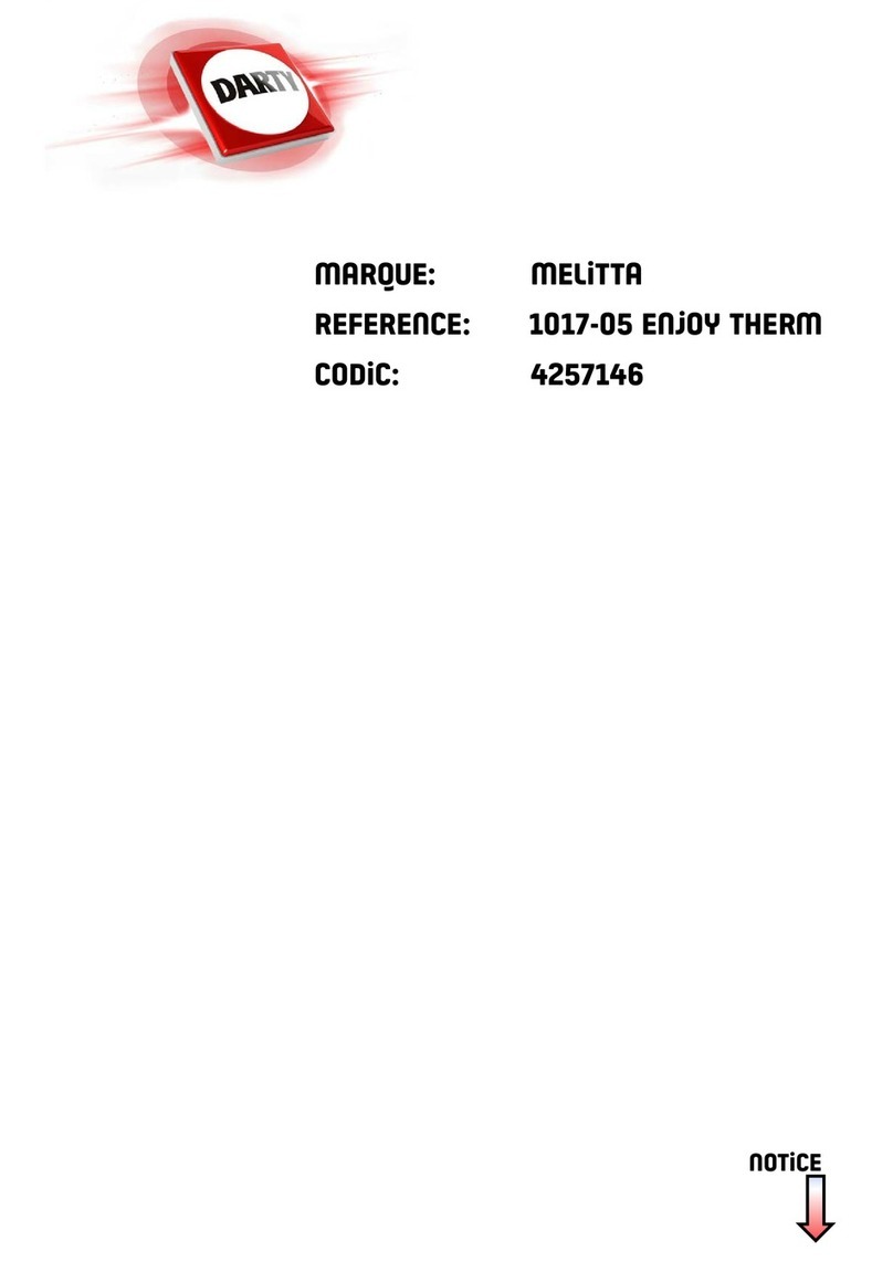 Melitta ENJOY THERM User manual