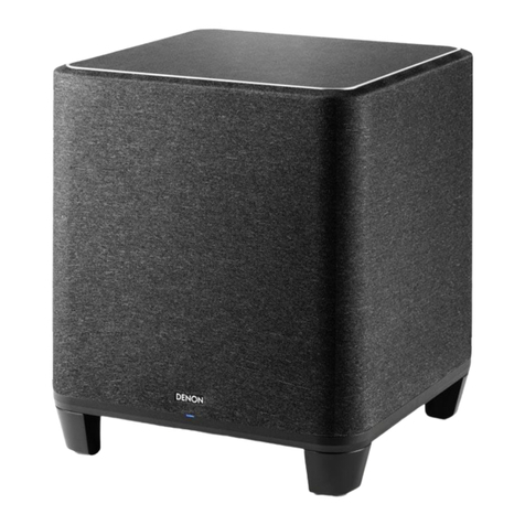 Denon 033HWS8 quick start guide