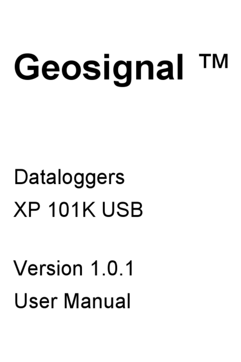 Geosignal XP 101K USB user manual