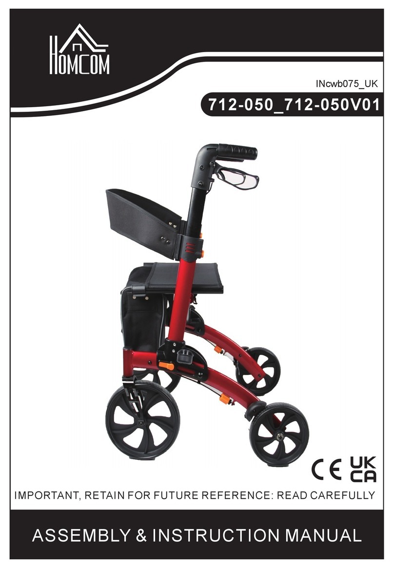 HOMCOM 712-050 Assembly & instruction manual