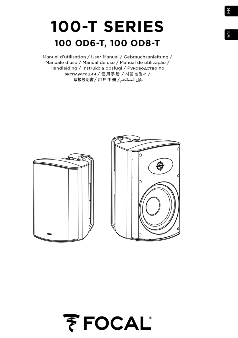 Focal 100-T Series User manual Focal 100-T Series User manual