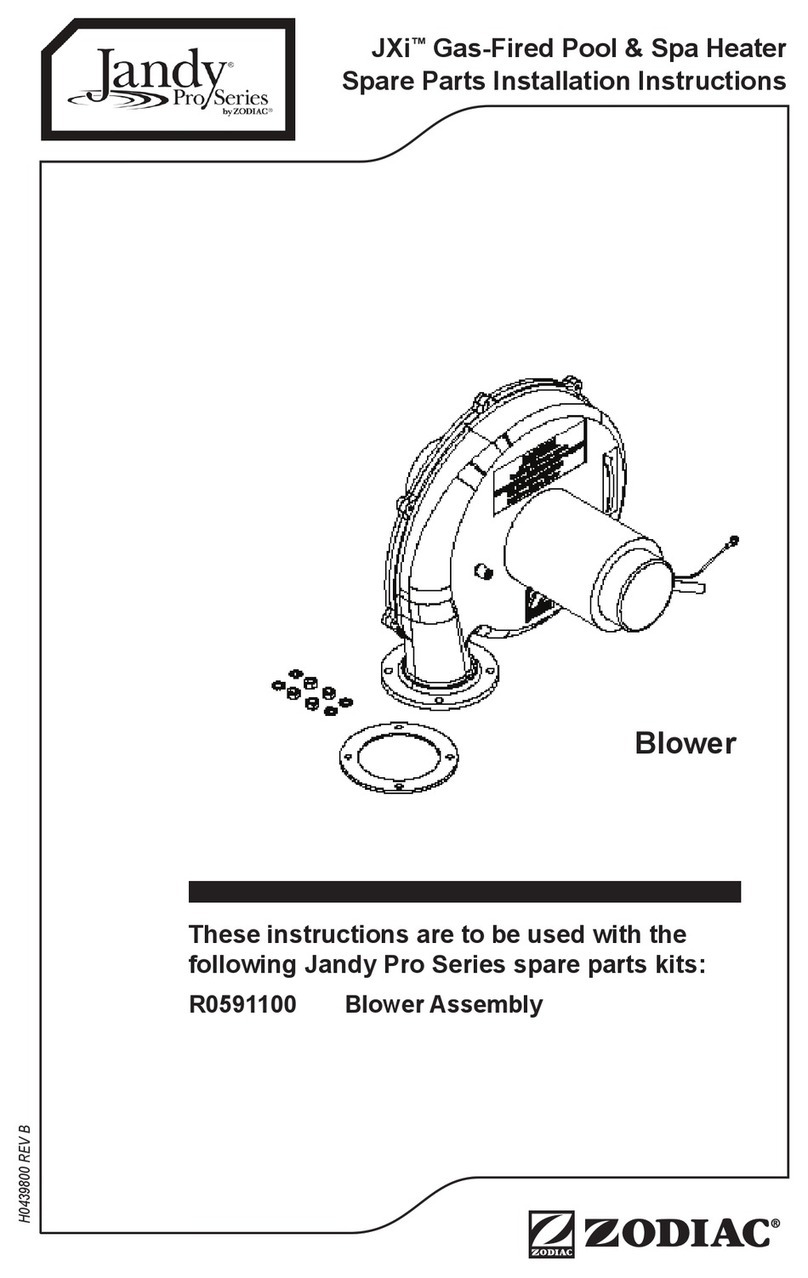 Zodiac jandy Pro Series installation instructions