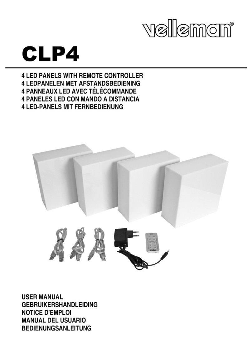 Velleman CPL4 User manual