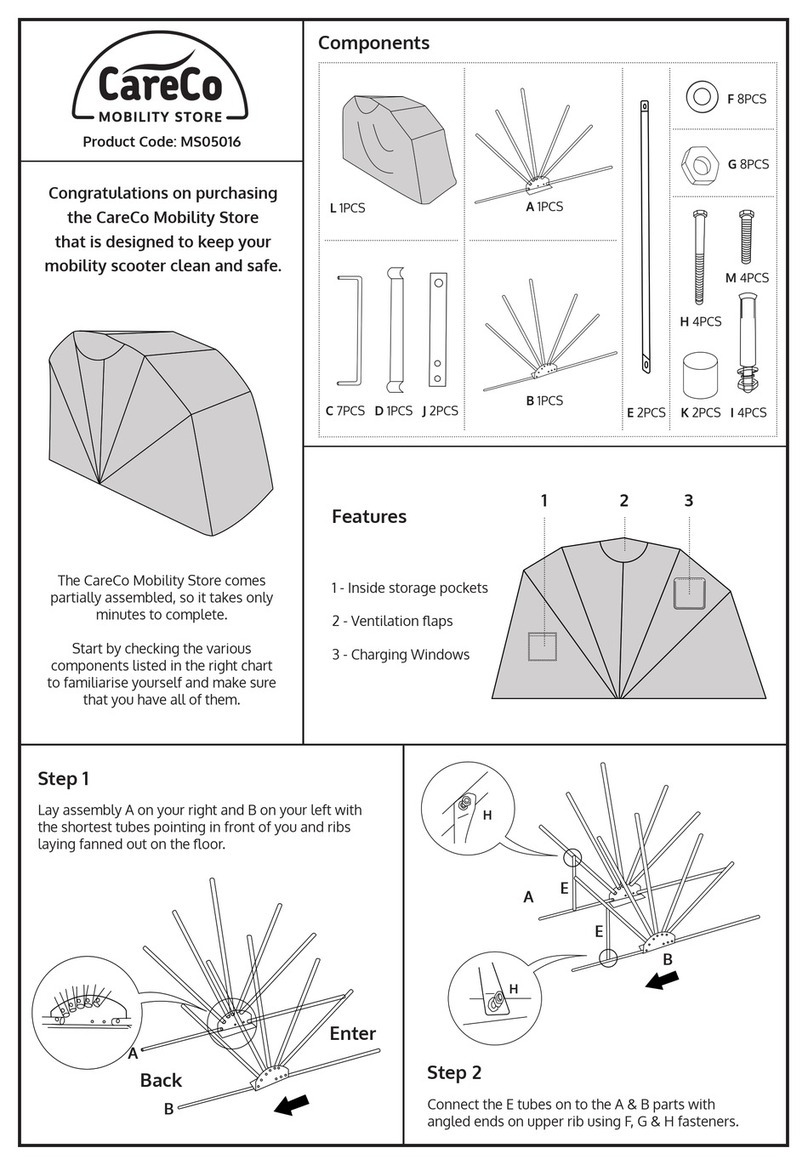 CareCo MS05016 quick start guide