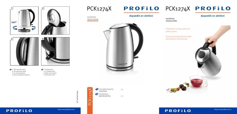 PROFILO PCK1274X User manual