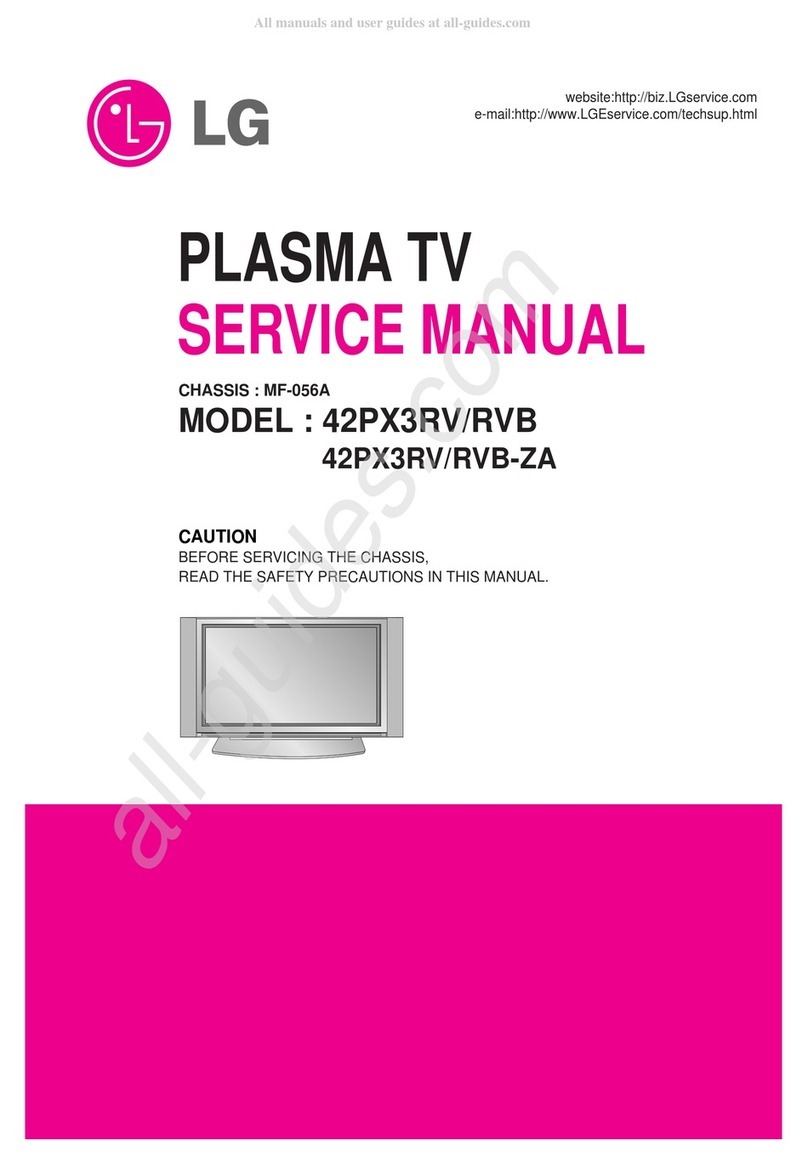 LG 42PX3RV User manual