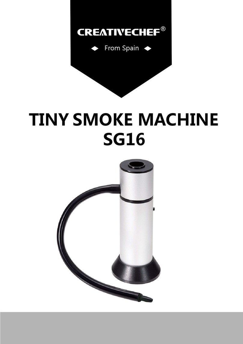 Creativechef SG16 quick start guide