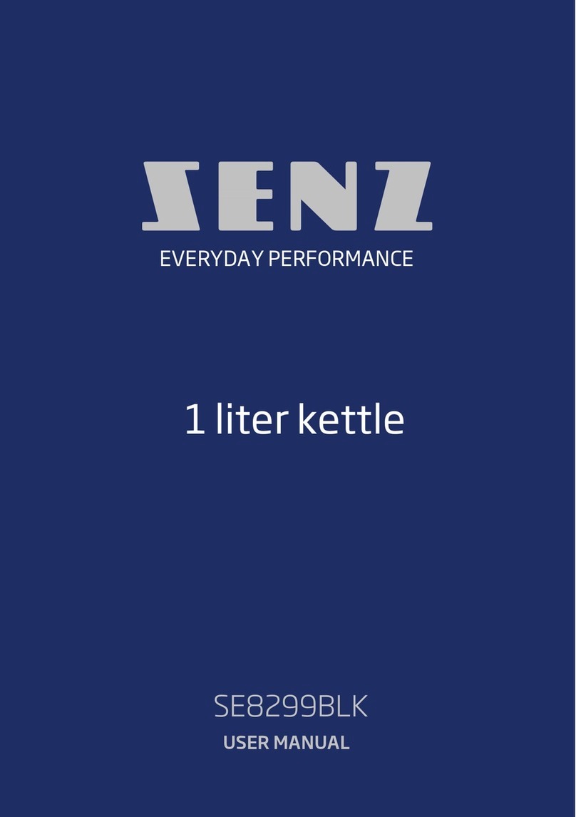 SENZ SE8299BLK user manual