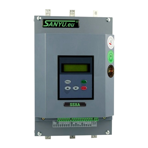 SANYU SSXA Series User manual