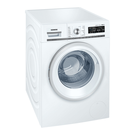 Siemens WM16W549DN Specification sheet