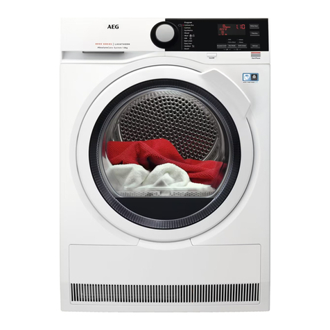 AEG T8DEG841E user manual