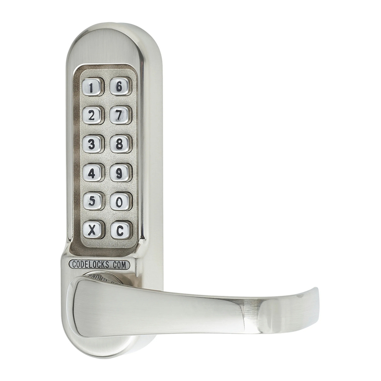 CODELOCKS CL500 instructions