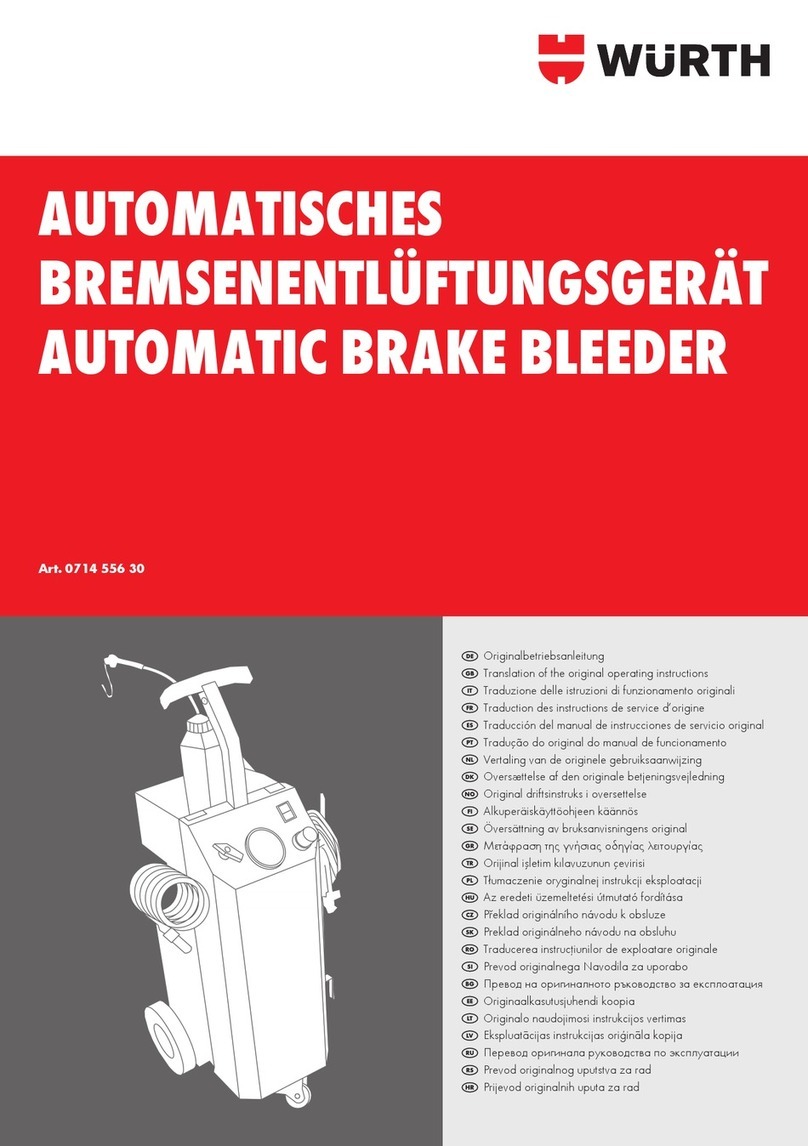 wurth 0714 556 30 Original operating instructions