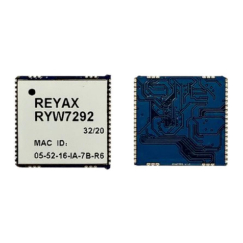 Reyax RYW729x Raspberry EVB user guide