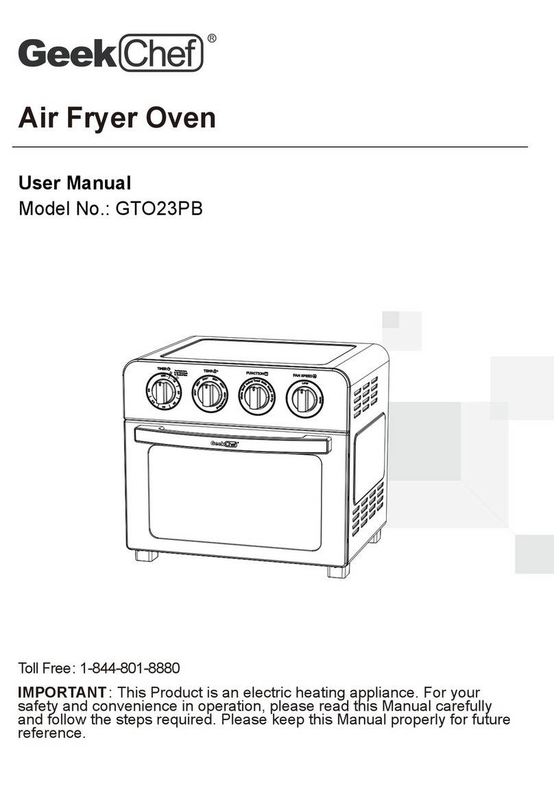 GeekChef GTO23PB User manual