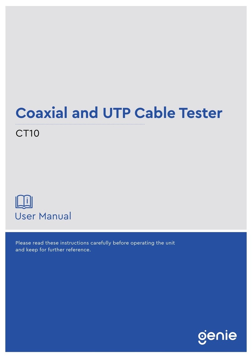Genie CT10 User manual