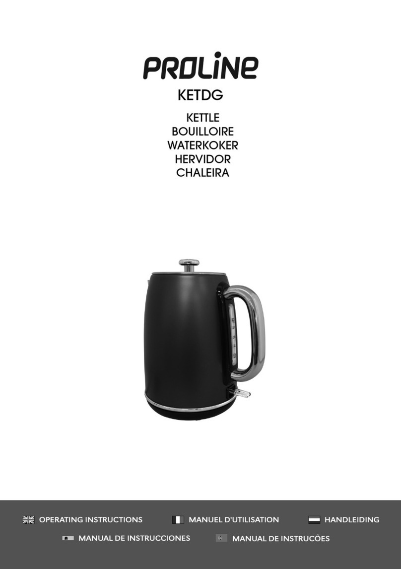 Proline KETDG User manual