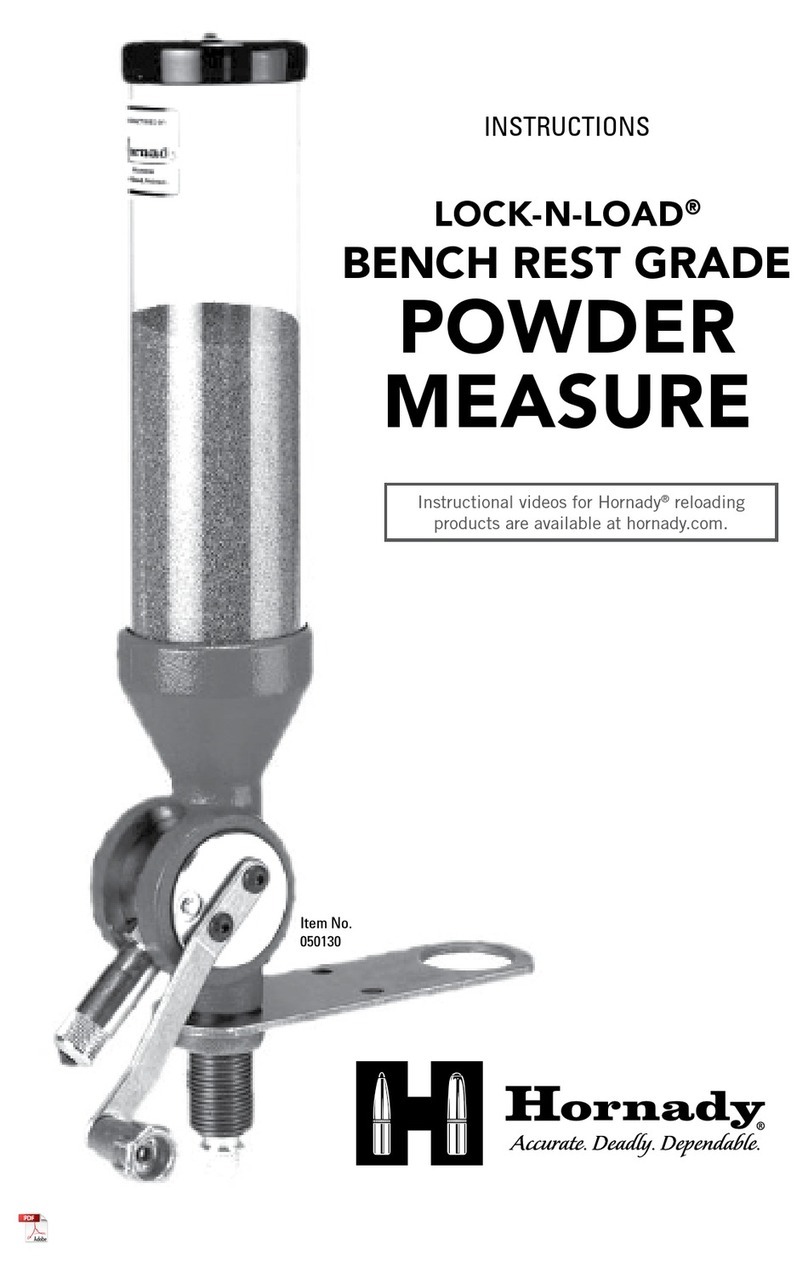 Hornady LOCK-N-LOAD 050130 instructions