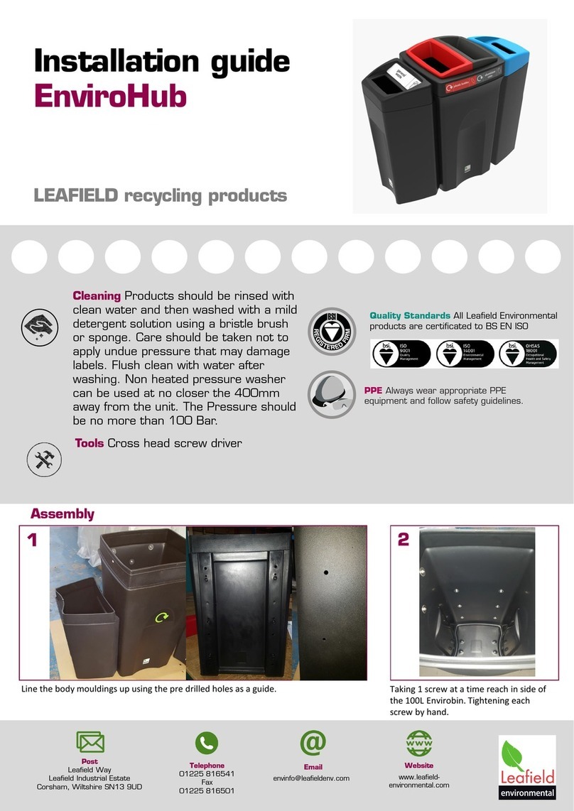 Leafield Environmental EnviroHub User manual