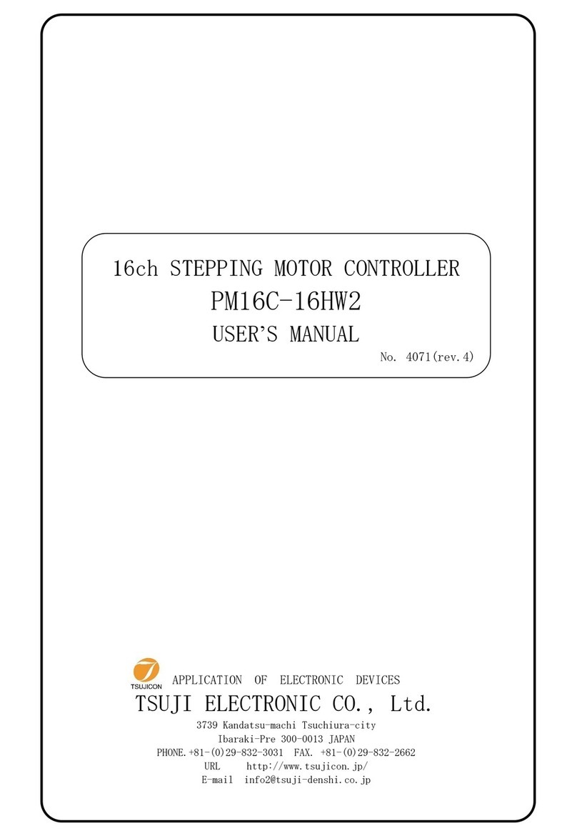 TSUJI ELECTRONICS PM16C-16HW2 user manual