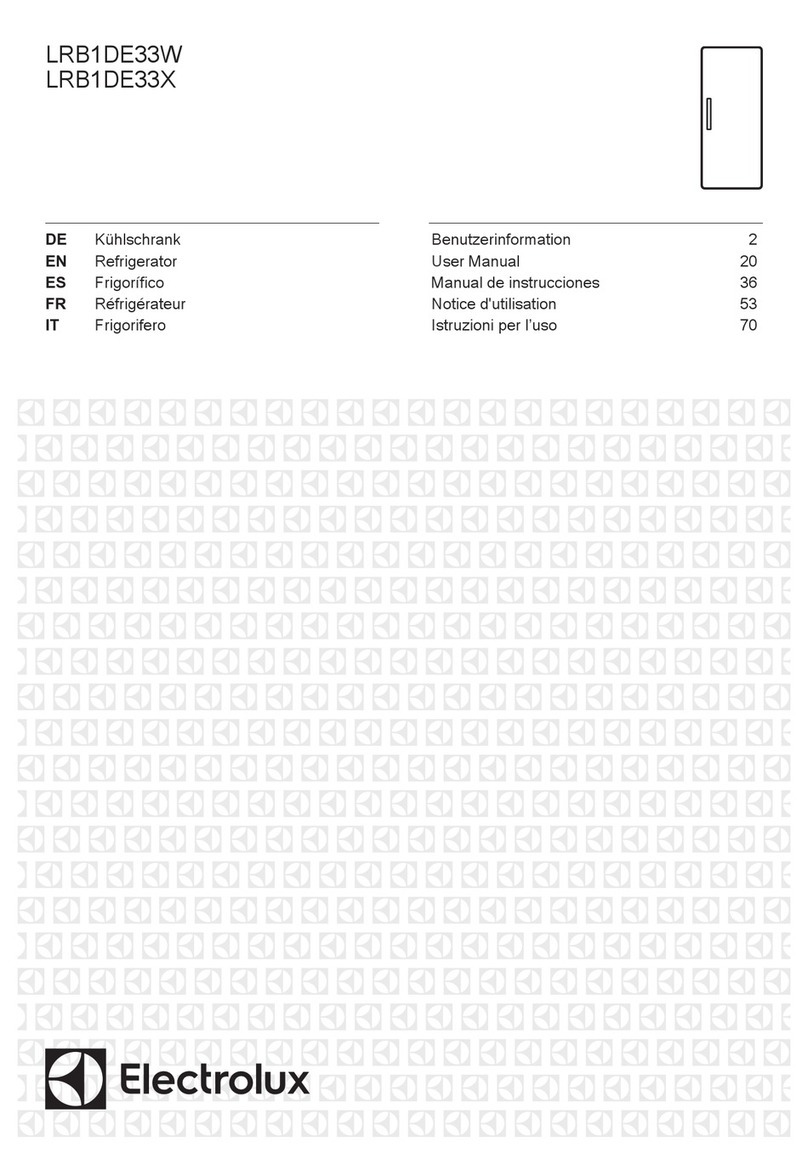 Electrolux LRB1DE33W user manual