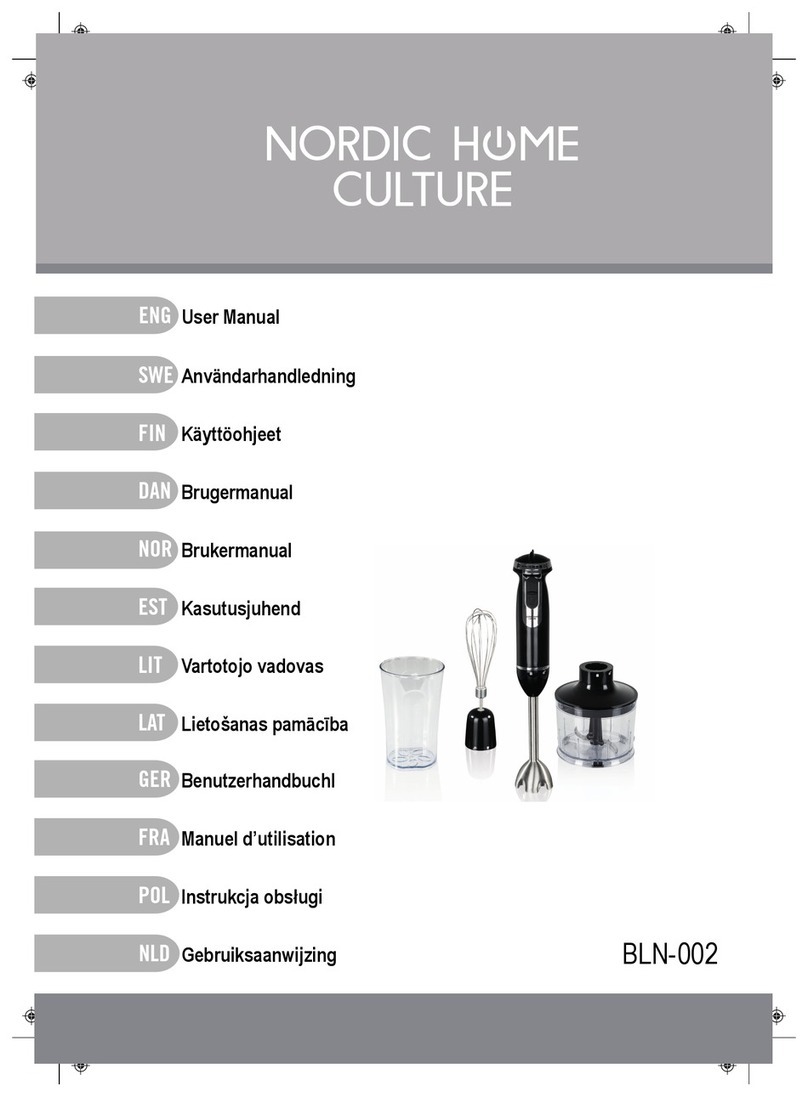 Nordic Home Culture BLN-002 user manual