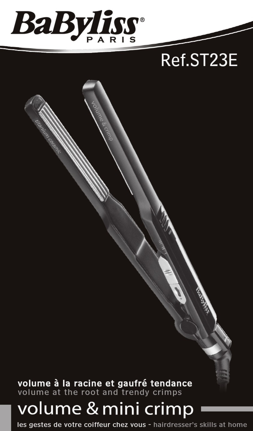 BaByliss ST23E manual