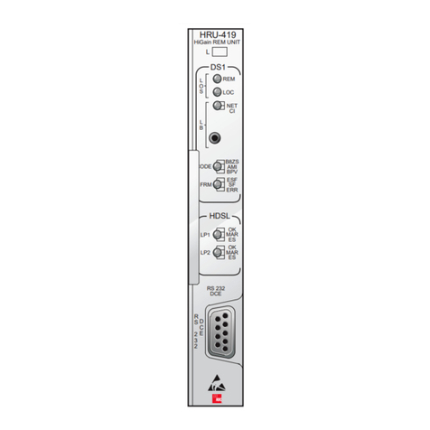 ADC HRU-419 HiGain user manual