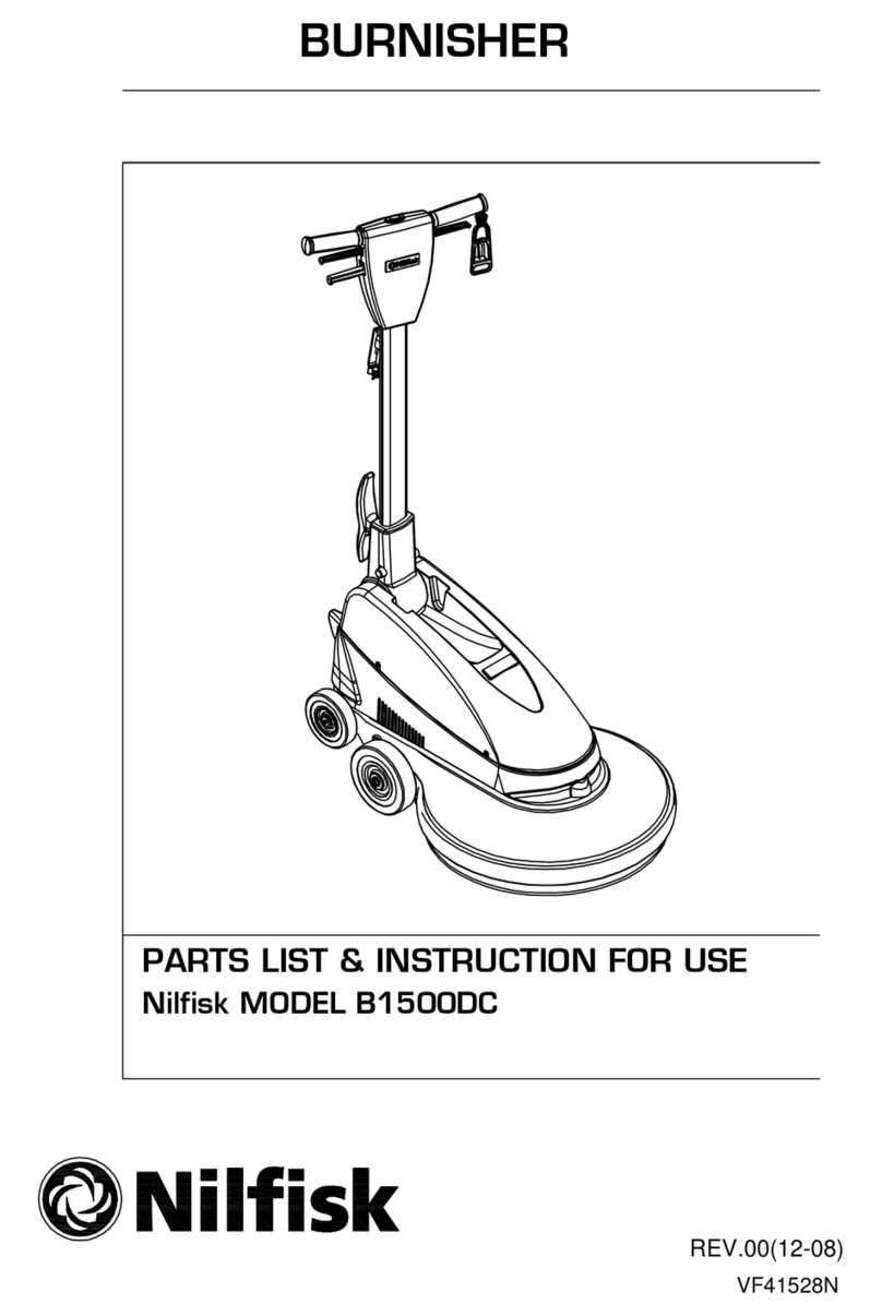 Nilfisk-Advance B1500DC User manual Nilfisk-Advance B1500DC User manual