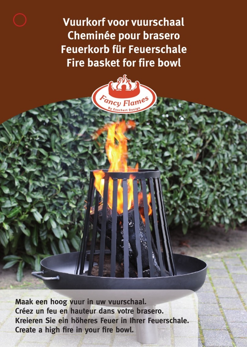 Esschert Design FANCY FLAMES FF405 User manual