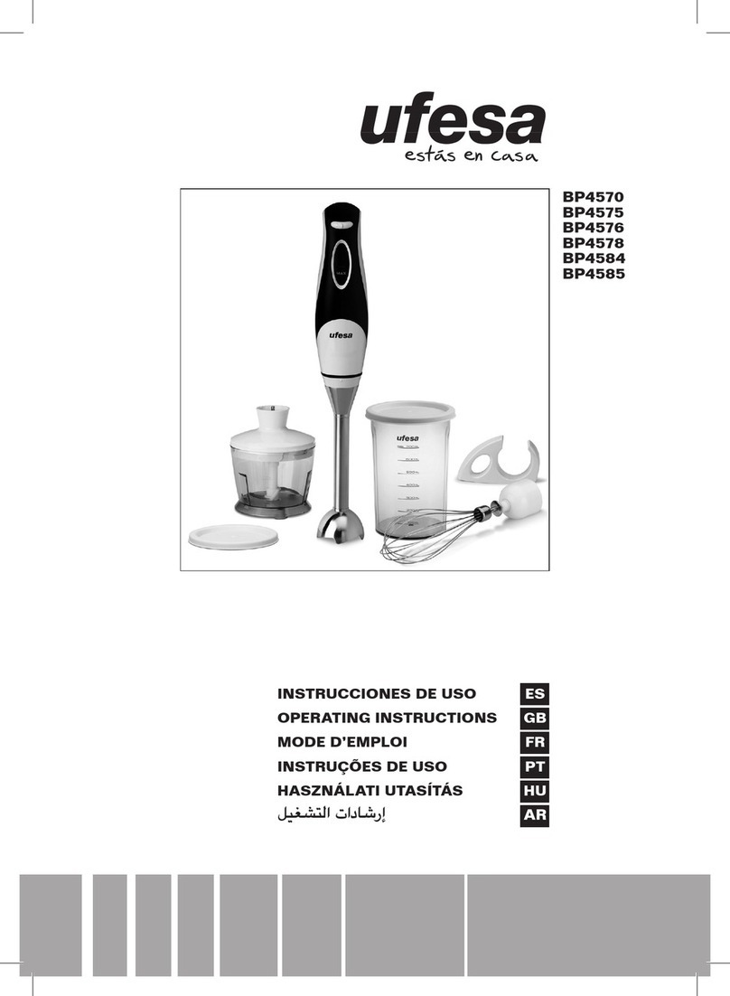 UFESA BP4570 operating instructions