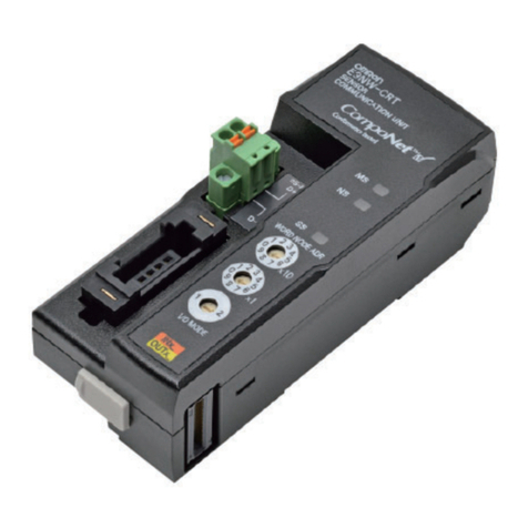 Omron CompoNetT E3NW-CRT user manual