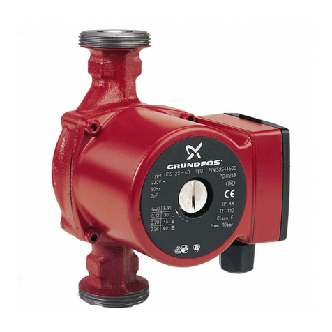 Grundfos UP MEDIUM User manual