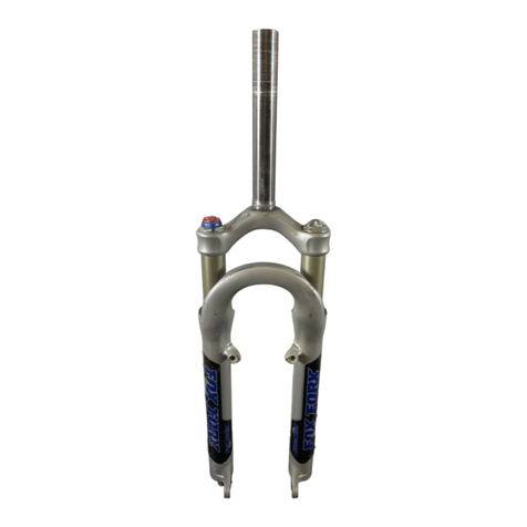 FOX RACING SHOX F80RLT owner's manual