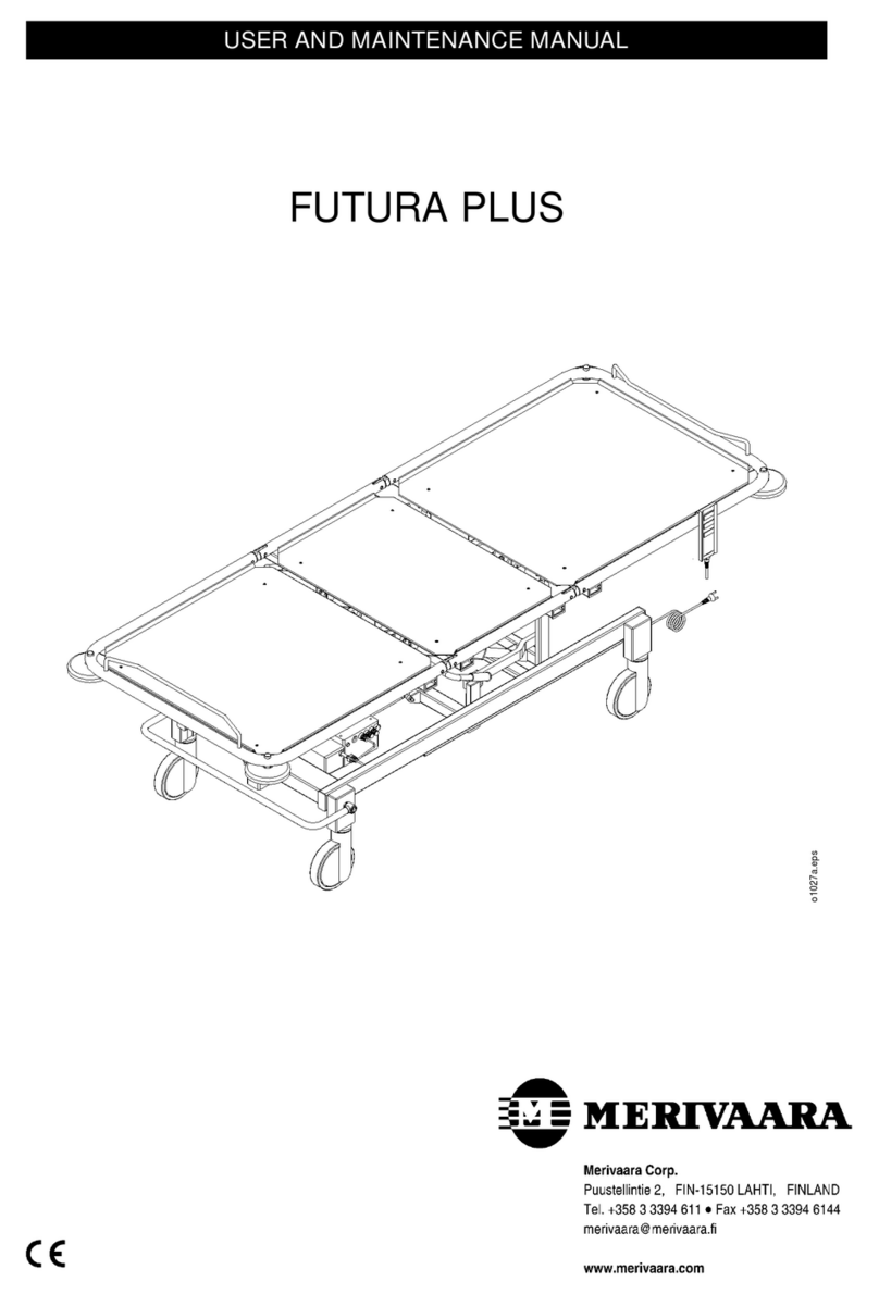 Merivaara FUTURA PLUS User and maintenance manual