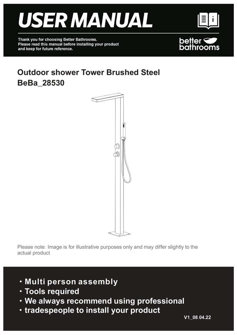 Better Bathrooms BeBa 28530 user manual